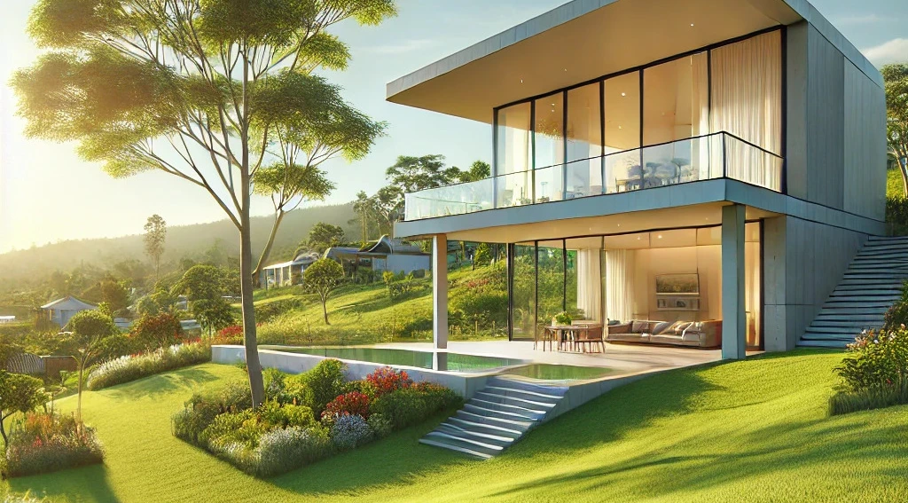 Spacious 5-Room Apartment on 41st Floor with 110m² of Useful Area and 90m² Land